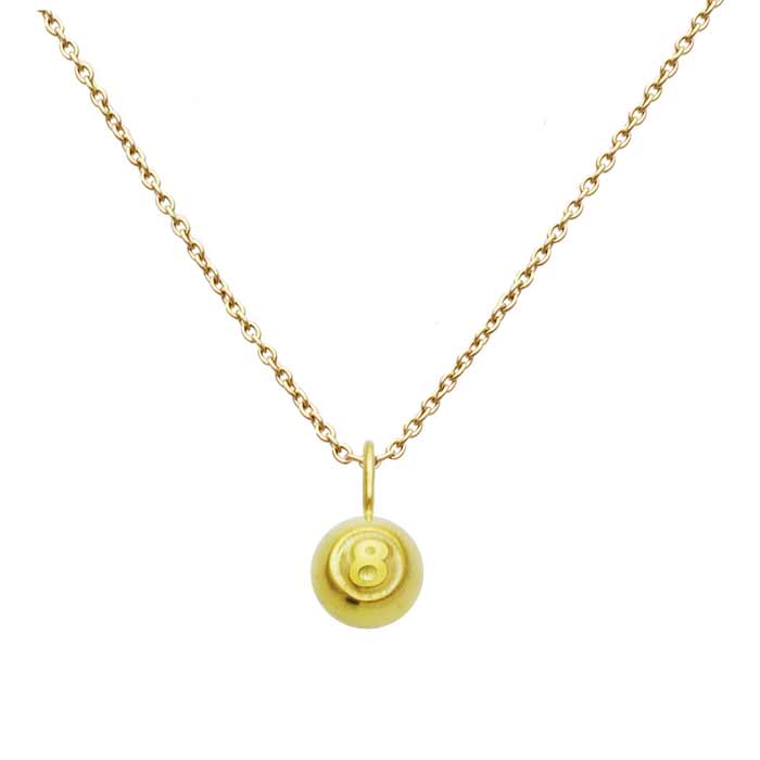 Dr MONROE K18(750) GOLD COIN PENDANT/NECKLACE FC-272-K18