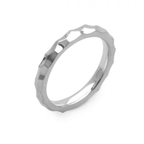 Sync Note by Dr MONROE SILVER 925 WAVY CURVE RING SND-062-SV | Dr ...